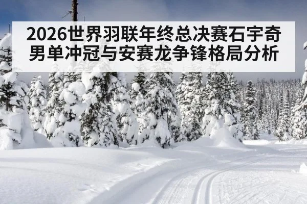 2026世界羽联年终总决赛石宇奇男单冲冠与安赛龙争锋格局分析